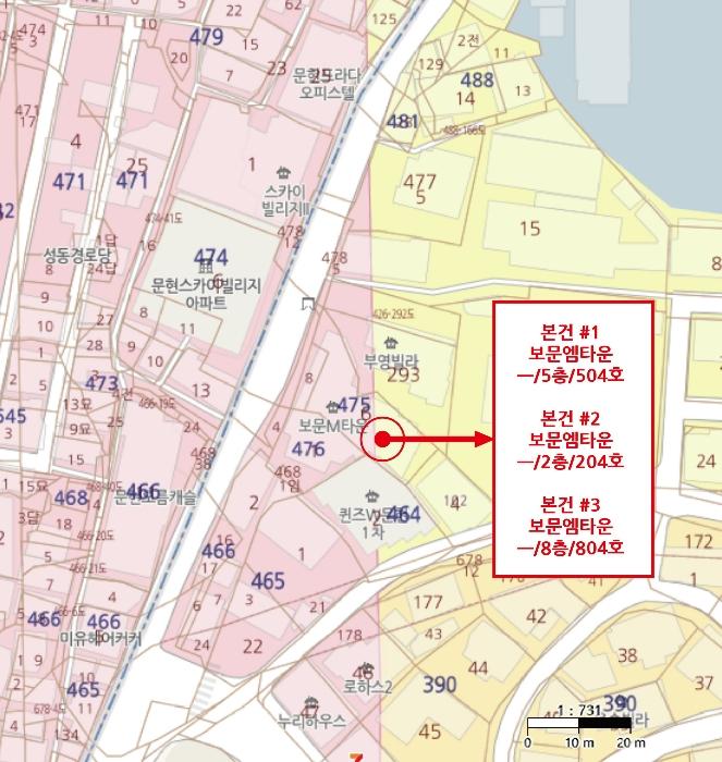 부산광역시 남구 전포대로40번길 32, 5층504호 (문현동,보문엠타운)구) 부산광역시 남구 문현동 475-6 오피스텔 경매 사진 13