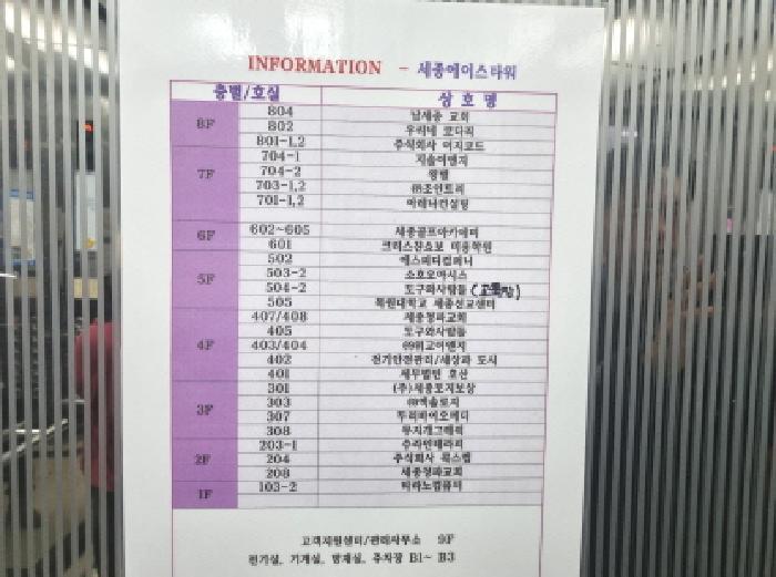 세종특별자치시 나성동 784 세종에이스타워주건축물 1동 3층304호 근린상가 경매 사진 9