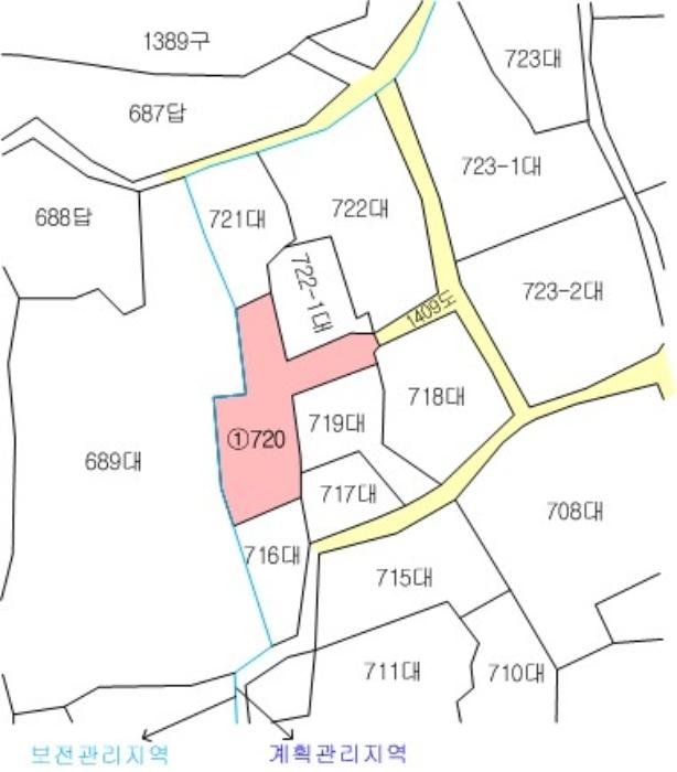 경상남도 창녕군 길곡면 마천리 720 대지 경매 사진 10
