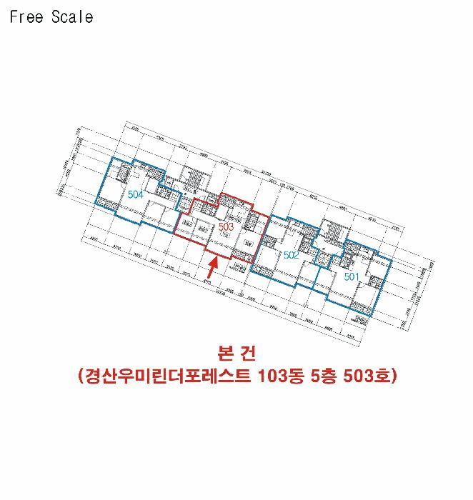 경상북도 경산시 압량읍 신대리 482 경산우미린더포레스트 103동 5층503호 아파트 경매 사진 25