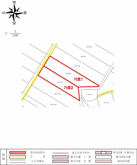 전라남도 구례군 구례읍 봉서리 905-9 답 경매 사진 10