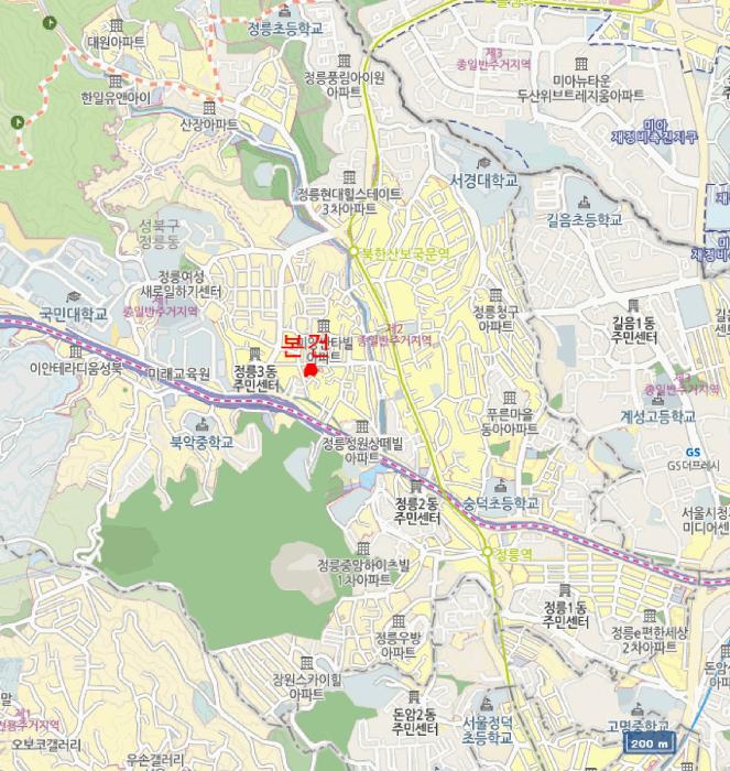 서울특별시 성북구 정릉동 685-13 무화과동(102) 2층202호 다세대(빌라) 경매 사진 15