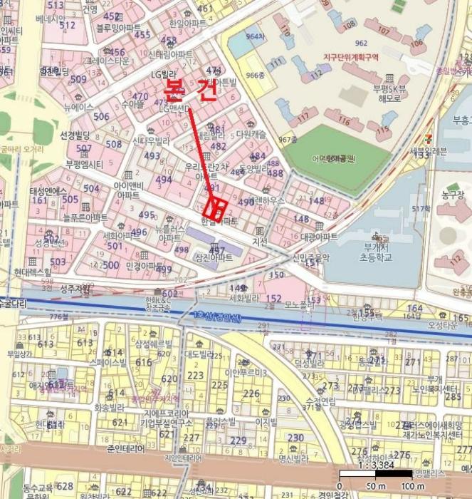 인천광역시 부평구 부일로 21, 9층901호 (부평동,한결아파트)구) 인천광역시 부평구 부평동 492-10 아파트 경매 사진 11