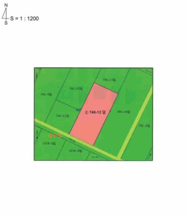 광주광역시 북구 본촌동 746-12 답 경매 사진 5