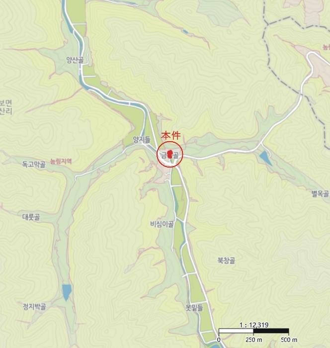 대구광역시 군위군 우보면 달산리 139 대지 경매 사진 17
