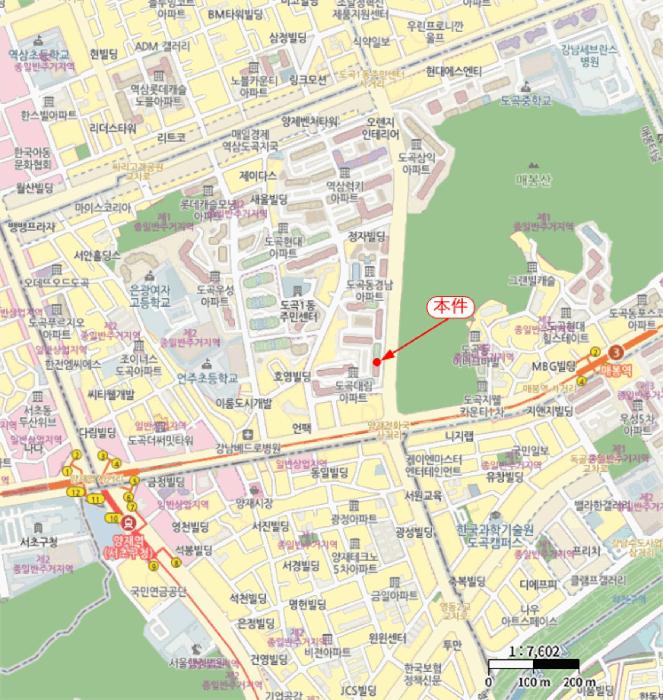 서울특별시 강남구 논현로 205, 4동 4층403호 (도곡동,도곡한신아파트)구) 서울특별시 강남구 도곡동 895-8 아파트 경매 사진 9