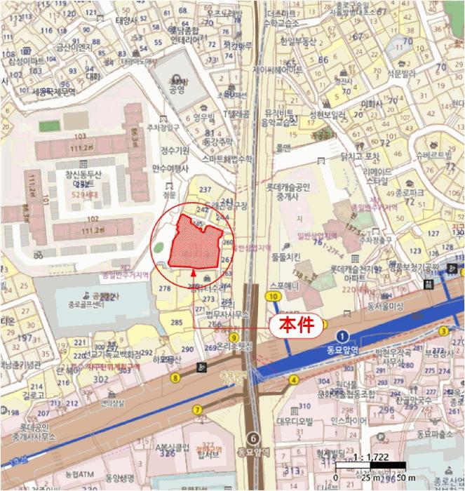 서울특별시 종로구 창신동 255-1 11층1117호 오피스텔 경매 사진 13