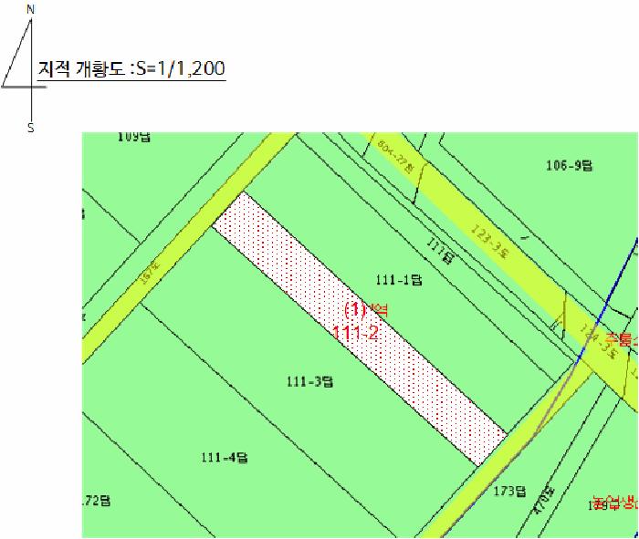 경상남도 함안군 법수면 주물리 111-2 답 경매 사진 5