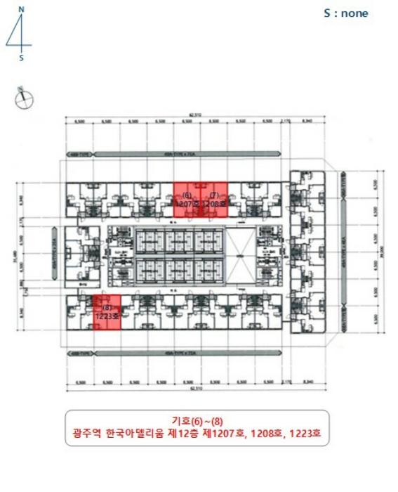 광주광역시 북구 무등로202번길 6, 14층1414호 (신안동,광주역한국아델리움)구) 광주광역시 북구 신안동 121-2 오피스텔 경매 사진 57