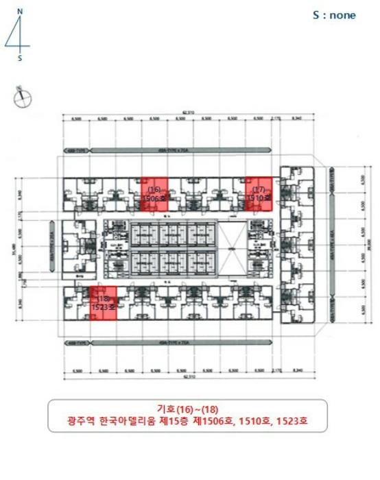 광주광역시 북구 무등로202번길 6, 14층1414호 (신안동,광주역한국아델리움)구) 광주광역시 북구 신안동 121-2 오피스텔 경매 사진 60