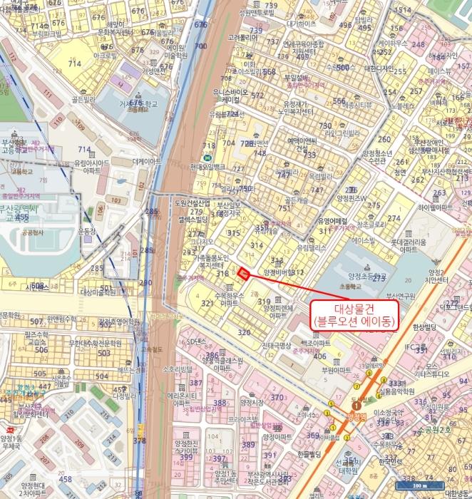 부산광역시 부산진구 중앙대로941번길 59, 2층202호 (양정동,블루오션에이동)구) 부산광역시 부산진구 양정동 318-3 오피스텔 경매 사진 64