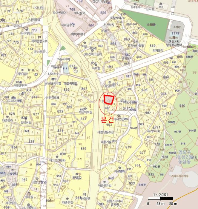 부산광역시 영도구 동삼동 850-4 하리타운 에이동 4층404호 다세대(빌라) 경매 사진 21