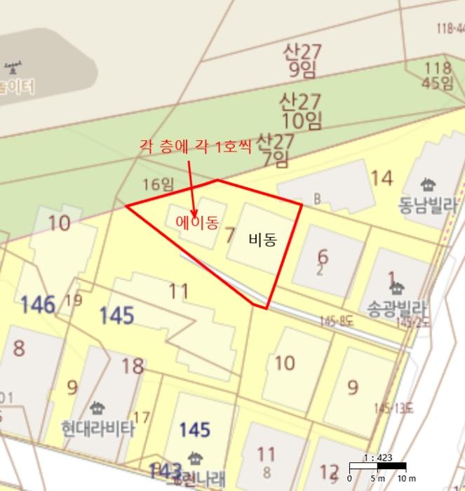 인천광역시 연수구 한진로 65-10, 에이동 1층101호구) 인천광역시 연수구 옥련동 145-7 다세대(빌라) 경매 사진 10
