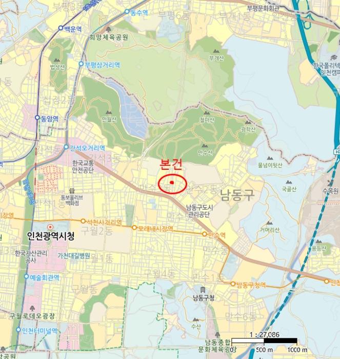 인천광역시 남동구 백범로214번길 42, 6층604호 (만수동,이안애)구) 인천광역시 남동구 만수동 856-10 오피스텔 경매 사진 13