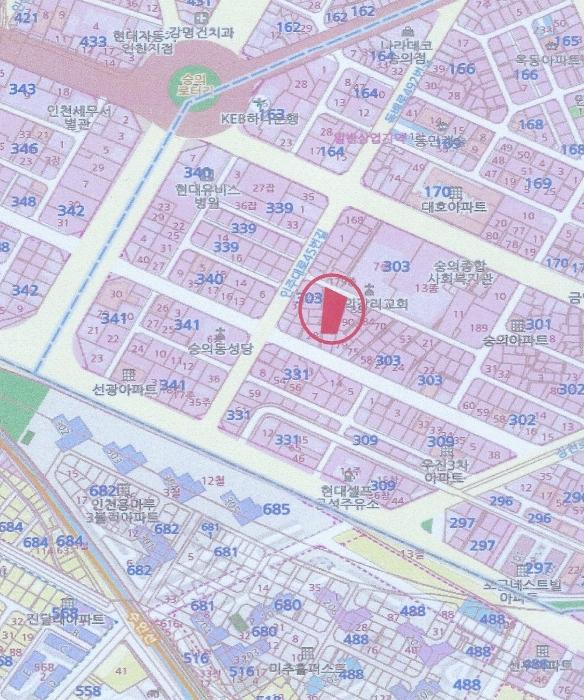 인천광역시 미추홀구 인주대로45번길 34-28, 7층 703호 (숭의동,샤인힐)구) 인천광역시 미추홀구 숭의동 303-92 오피스텔 경매 사진 10
