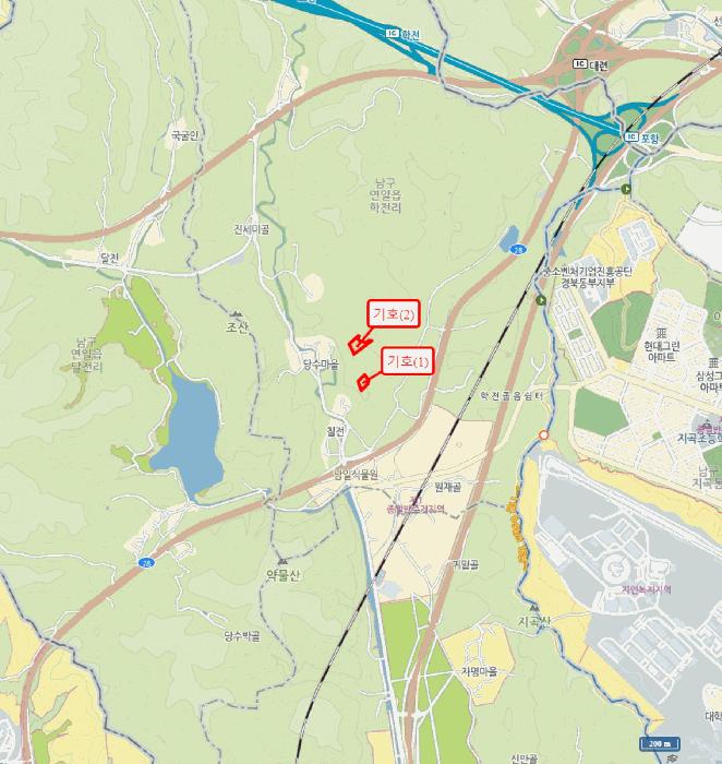 경상북도 포항시 남구 연일읍 학전리 산65-19 임야 경매 사진 10