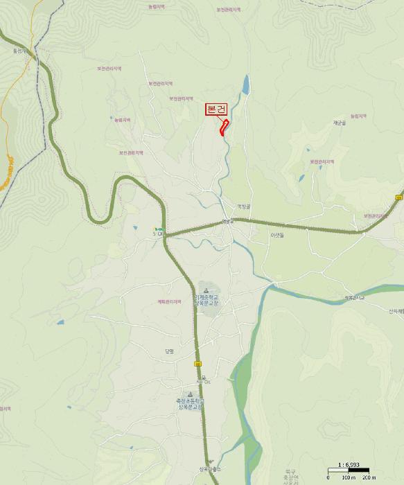 경상북도 포항시 북구 죽장면 상옥리 614 답 경매 사진 14