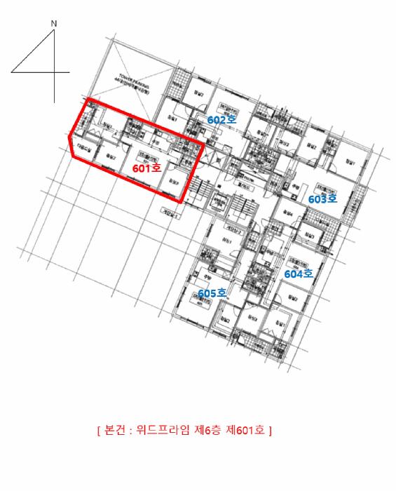 인천광역시 미추홀구 숭의동 170-11 위드프라임 6층601호 오피스텔 경매 사진 10