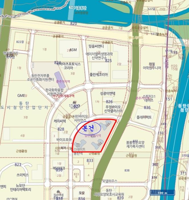 경기도 화성시 동탄기흥로 585, 판매시설동 1층128호 (영천동,힐스테이트동탄역)구) 경기도 화성시 영천동 833 근린상가 경매 사진 12