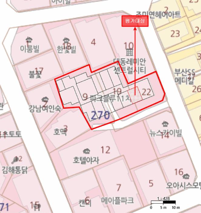 부산광역시 사상구 괘법동 270-9 파크블루11차 7층707호 아파트 경매 사진 9