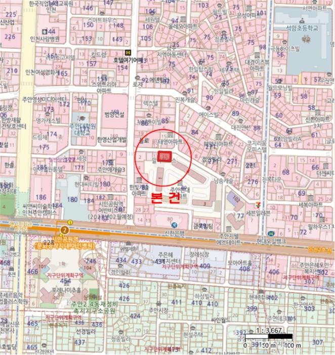 인천광역시 미추홀구 주안중로16번길 14, 9층903호 (주안동,알바트로스)구) 인천광역시 미추홀구 주안동 81-15 도시형생활주택 경매 사진 13
