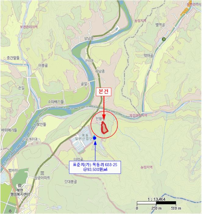 경기도 가평군 북면 목동리 686-1 대지 경매 사진 14
