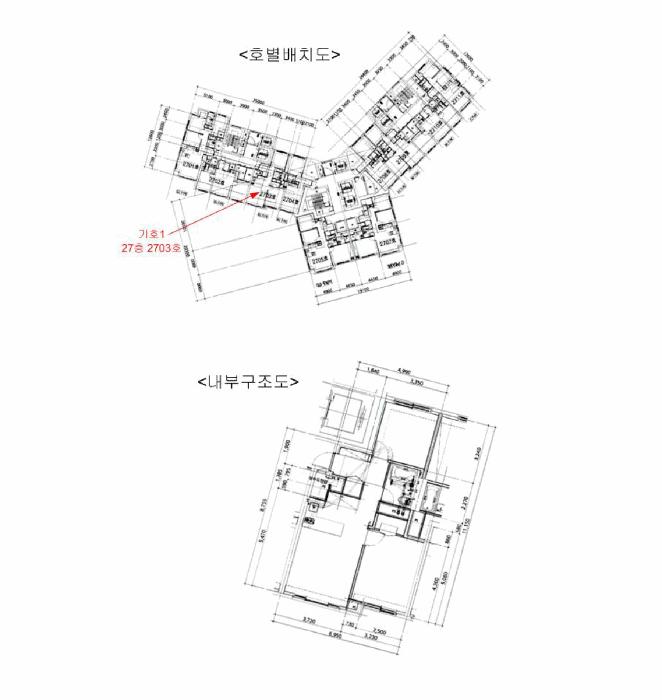 경기도 수원시 영통구 법조로 38, 101동 27층2703호 (하동,광교더샵레이크파크)구) 경기도 수원시 영통구 하동 1019 오피스텔 경매 사진 12