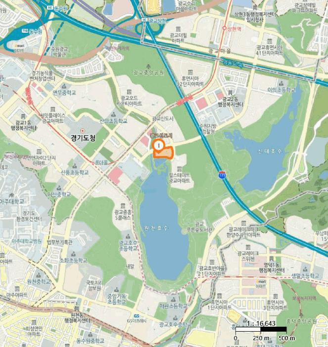 경기도 수원시 영통구 법조로 38, 101동 27층2703호 (하동,광교더샵레이크파크)구) 경기도 수원시 영통구 하동 1019 오피스텔 경매 사진 13