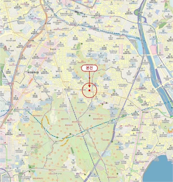 부산광역시 연제구 연수로225번길 6, 5층503호 (연산동,파크힐스)구) 부산광역시 연제구 연산동 2121-18 오피스텔 경매 사진 56