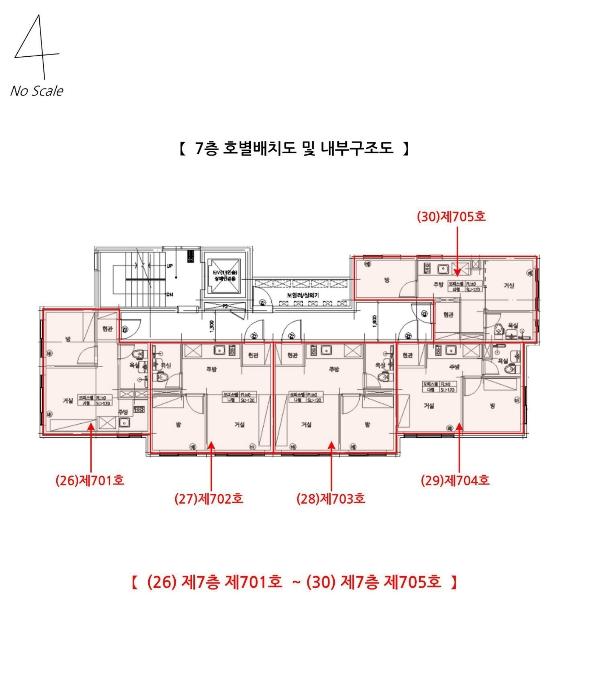 부산광역시 연제구 연수로225번길 6, 7층702호 (연산동,파크힐스)구) 부산광역시 연제구 연산동 2121-18 오피스텔 경매 사진 52