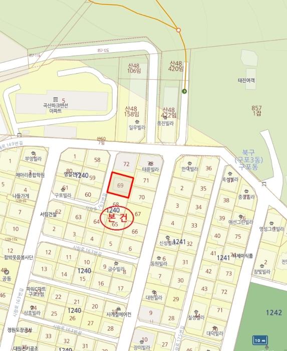 부산광역시 북구 구포동 1240-69 1층102호 다세대(빌라) 경매 사진 8