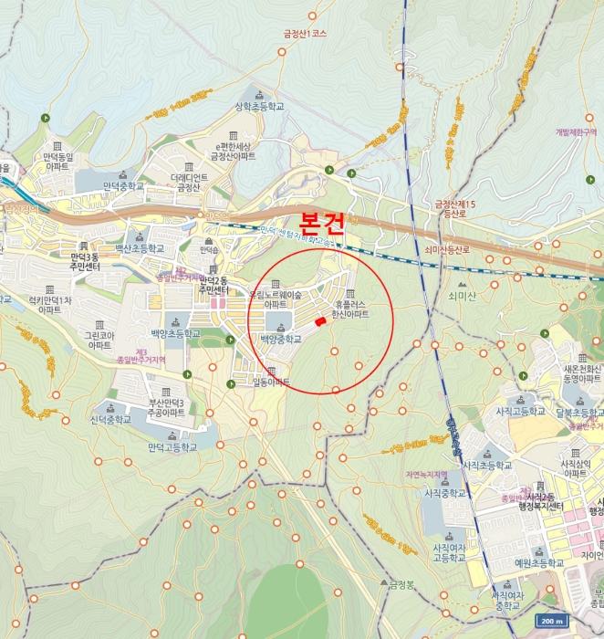 부산광역시 북구 만덕동 861-6 대지 경매 사진 13