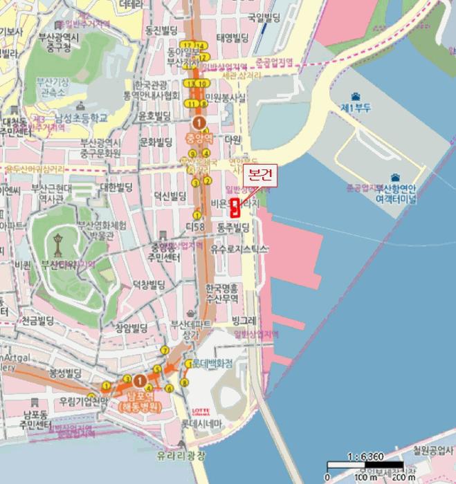 부산광역시 중구 중앙동5가 23 경보이리스오션더스타 2층203호 오피스텔 경매 사진 9