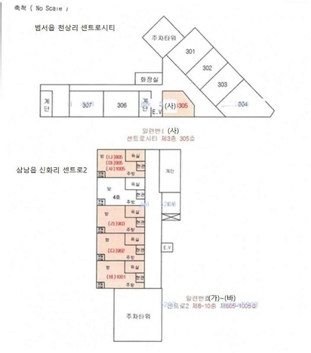 울산광역시 울주군 범서읍 대동길 28, 3층305호 (센트로시티)구) 울산광역시 울주군 범서읍 천상리 300 근린상가 경매 사진 24