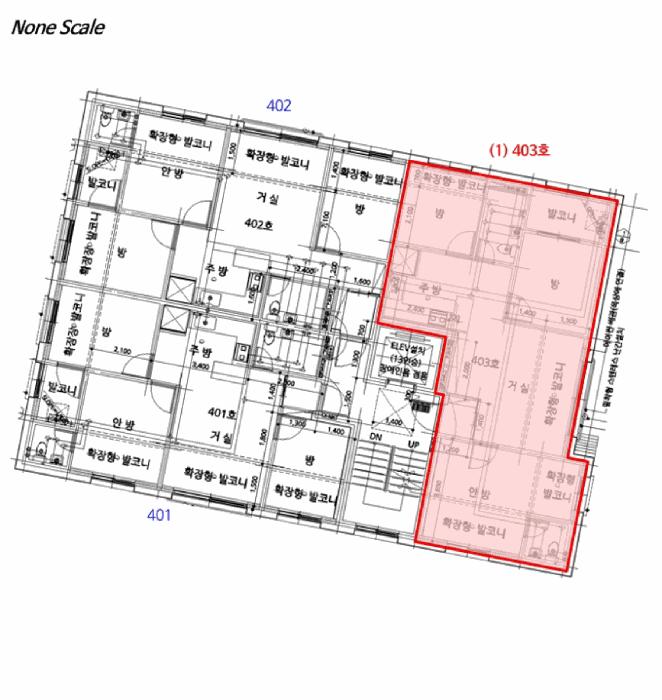 경기도 부천시 원미구 심곡동 325-8 제니스빌17차 4층 403호 다세대(빌라) 경매 사진 9