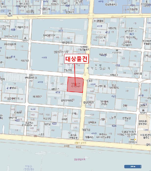 인천광역시 부평구 청천동 419-2 부평테크노타워 1층104호 근린상가 경매 사진 12