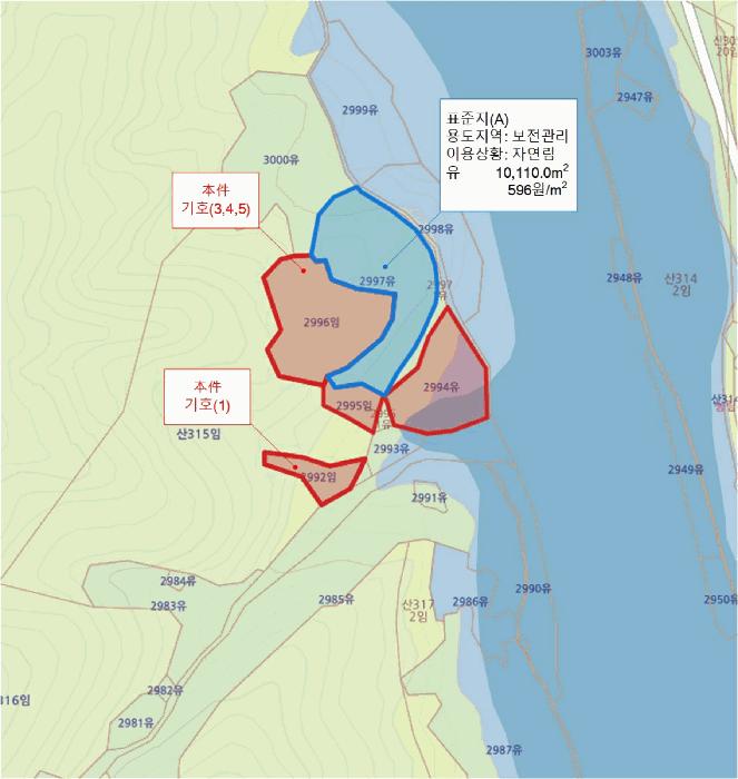 강원특별자치도 화천군 화천읍 동촌리 2941 임야 경매 사진 7