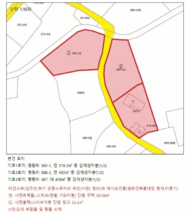 충청북도 제천시 백운면 평동리 365-1 전 경매 사진 33