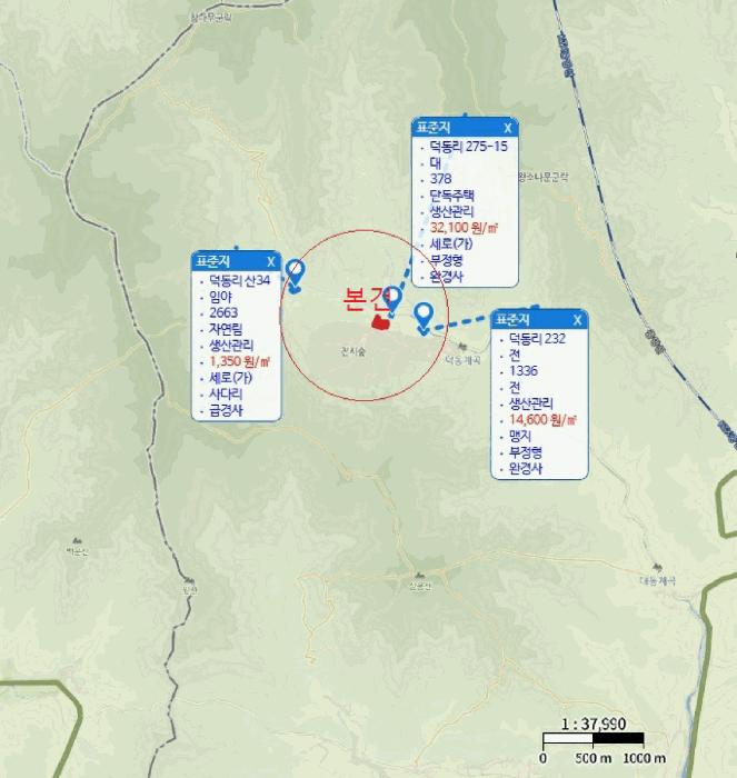 충청북도 제천시 백운면 덕동리 산22-4 임야 경매 사진 25