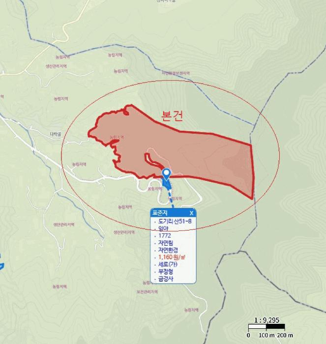 충청북도 제천시 덕산면 도기리 산54 임야 경매 사진 16