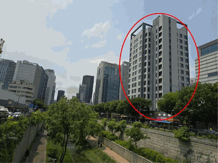 서울특별시 종로구 관수동 98-1 종로하이뷰디아트 4층411호 오피스텔 경매 사진 2