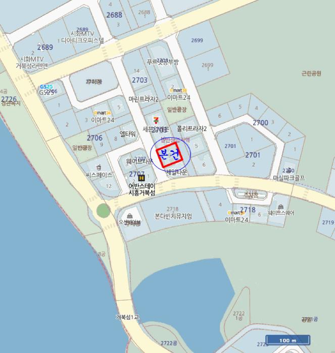경기도 시흥시 정왕동 2703-9 가람타워 1층106호 근린상가 경매 사진 13