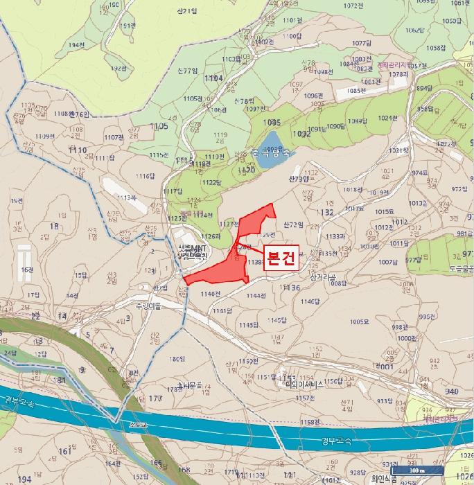 충청북도 옥천군 동이면 지양리 산72-1 임야 경매 사진 14