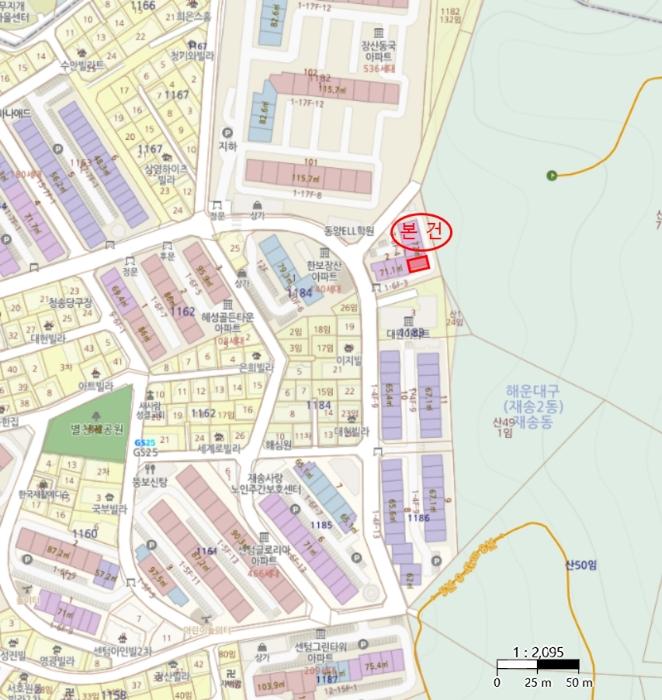 부산광역시 해운대구 재송2로 96, 2동 3층304호 (재송동,한보장산아파트)구) 부산광역시 해운대구 재송동 1184-1 아파트 경매 사진 5