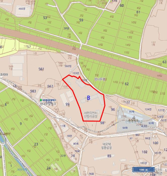 충청남도 천안시 서북구 성환읍 신방리 356-1 공장 경매 사진 46