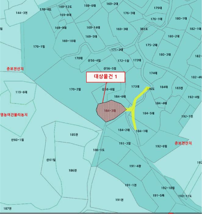 충청남도 아산시 신창면 신곡리 184-3 대지 경매 사진 22