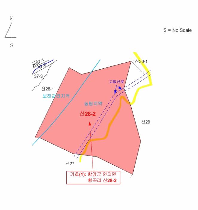 경상남도 함양군 안의면 황곡리 산28-2 임야 경매 사진 11