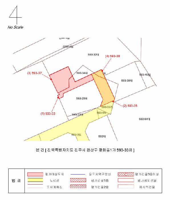 전북특별자치도 전주시 완산구 평화동1가 593-33 임야 경매 사진 25