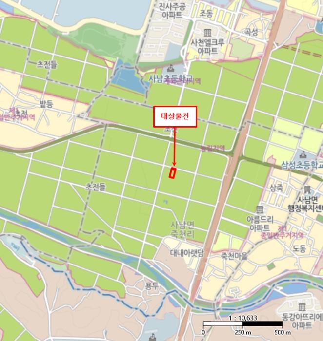 경상남도 사천시 사남면 죽천리 218-17 답 경매 사진 4