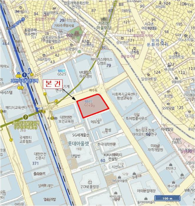 서울특별시 금천구 가산동 60-14 가산케이에스타워 제13층 제1303호 아파트형공장 경매 사진 18